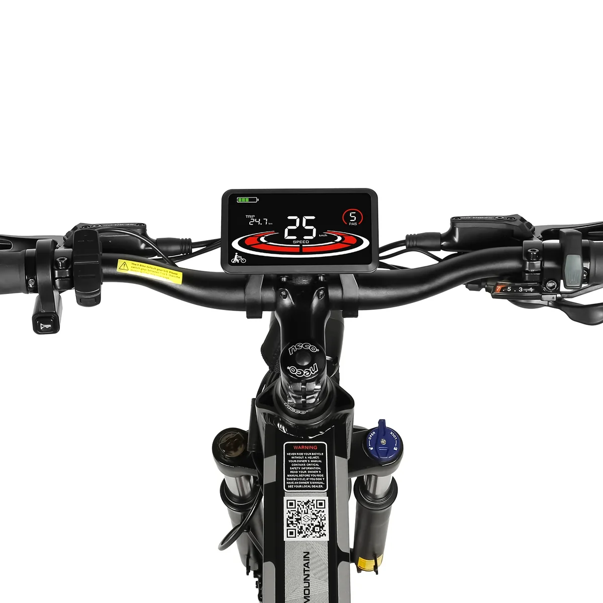SAMEBIKE LO26 Plus – LCD-display