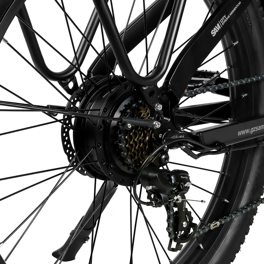 SAMEBIKE RS-A01 Plus – Shimano-gearskifte