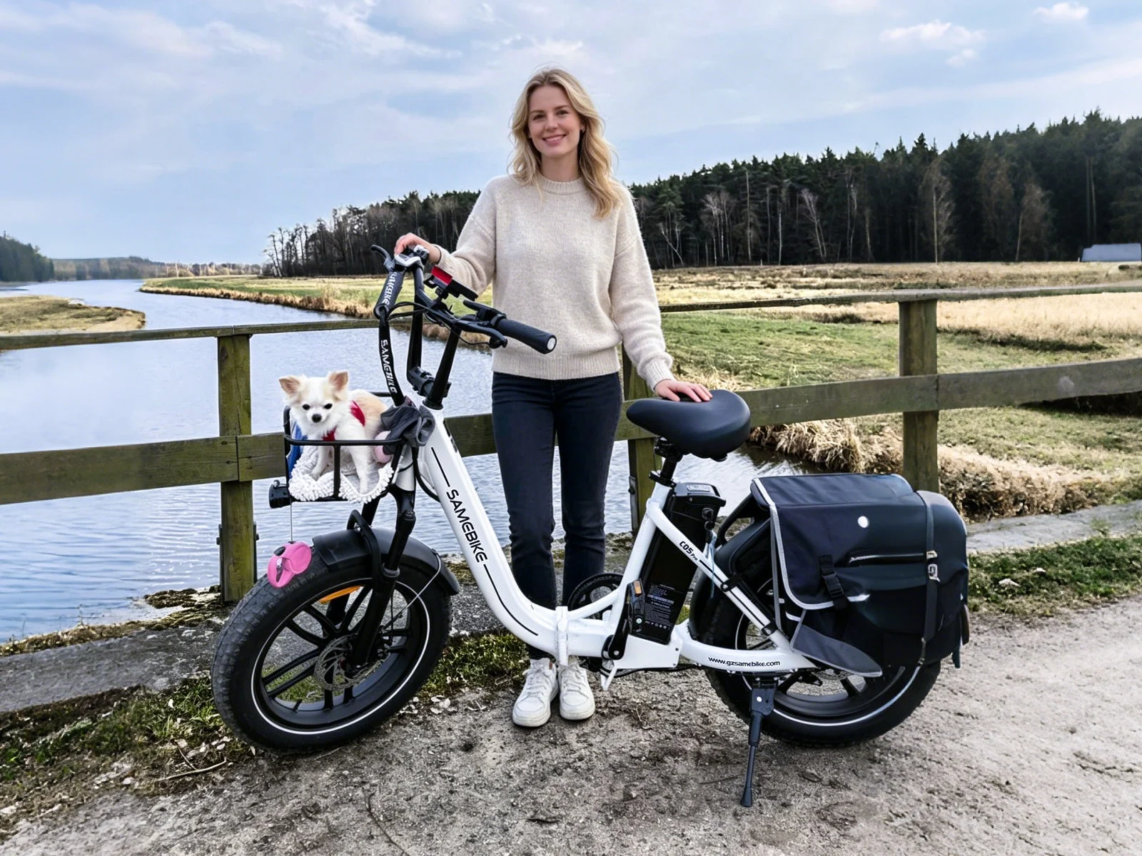 SAMEBIKE C05 Pro på tur