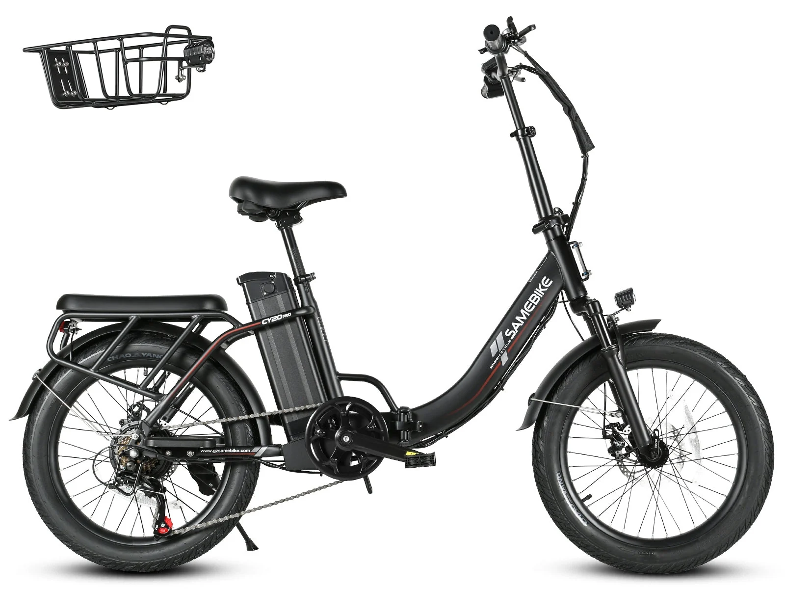 SAMEBIKE CY20 Pro i Sort