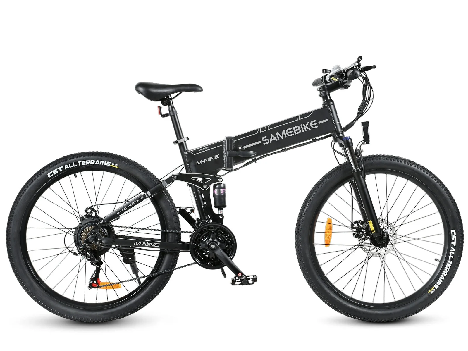 SAMEBIKE LO26-II-YD i Sort