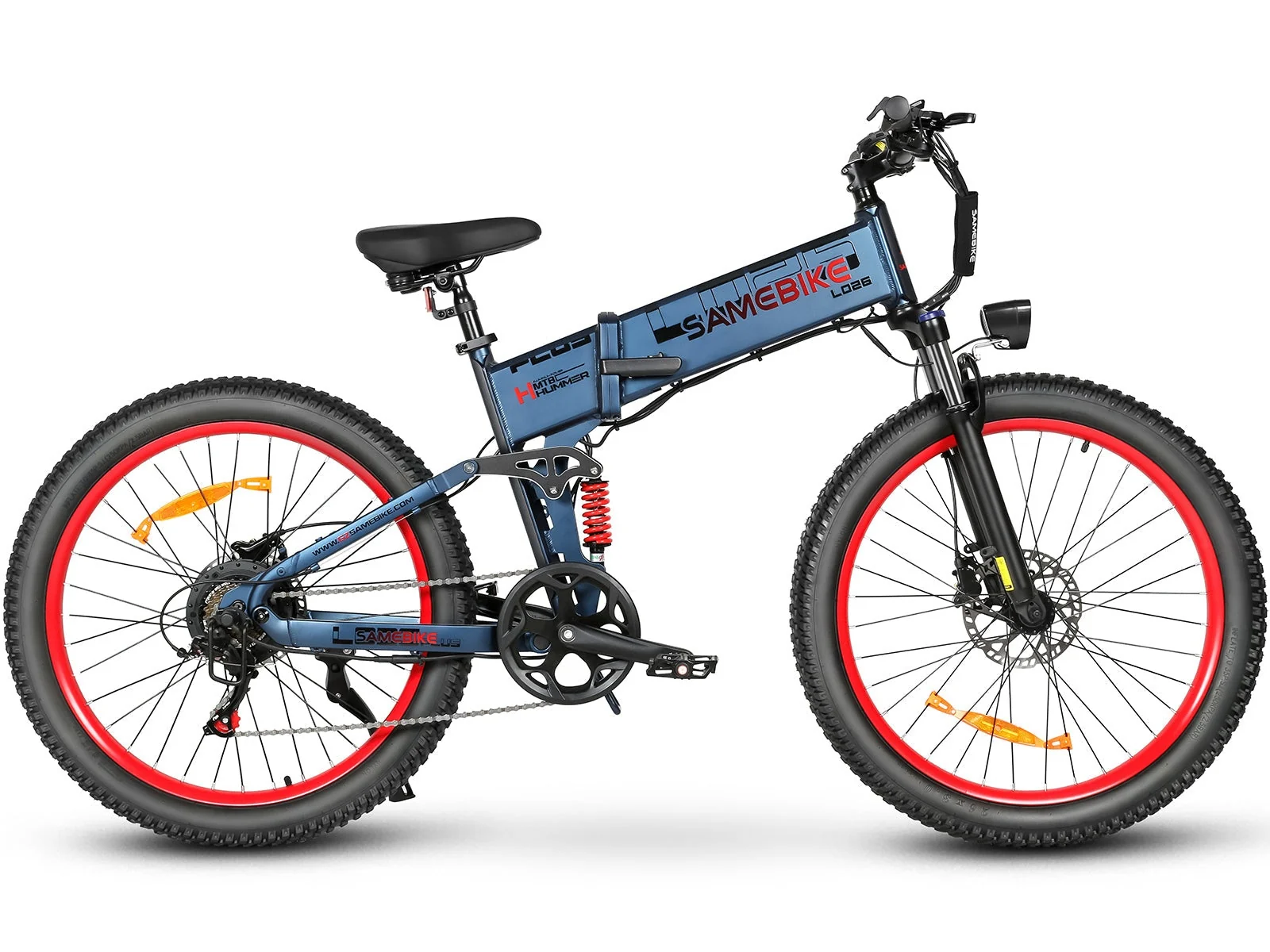 SAMEBIKE LO26 Plus i Mørkeblå