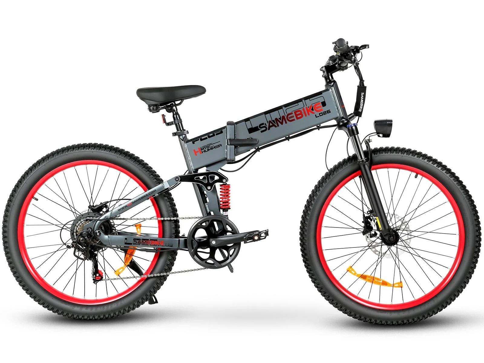SAMEBIKE LO26 Plus i Grå