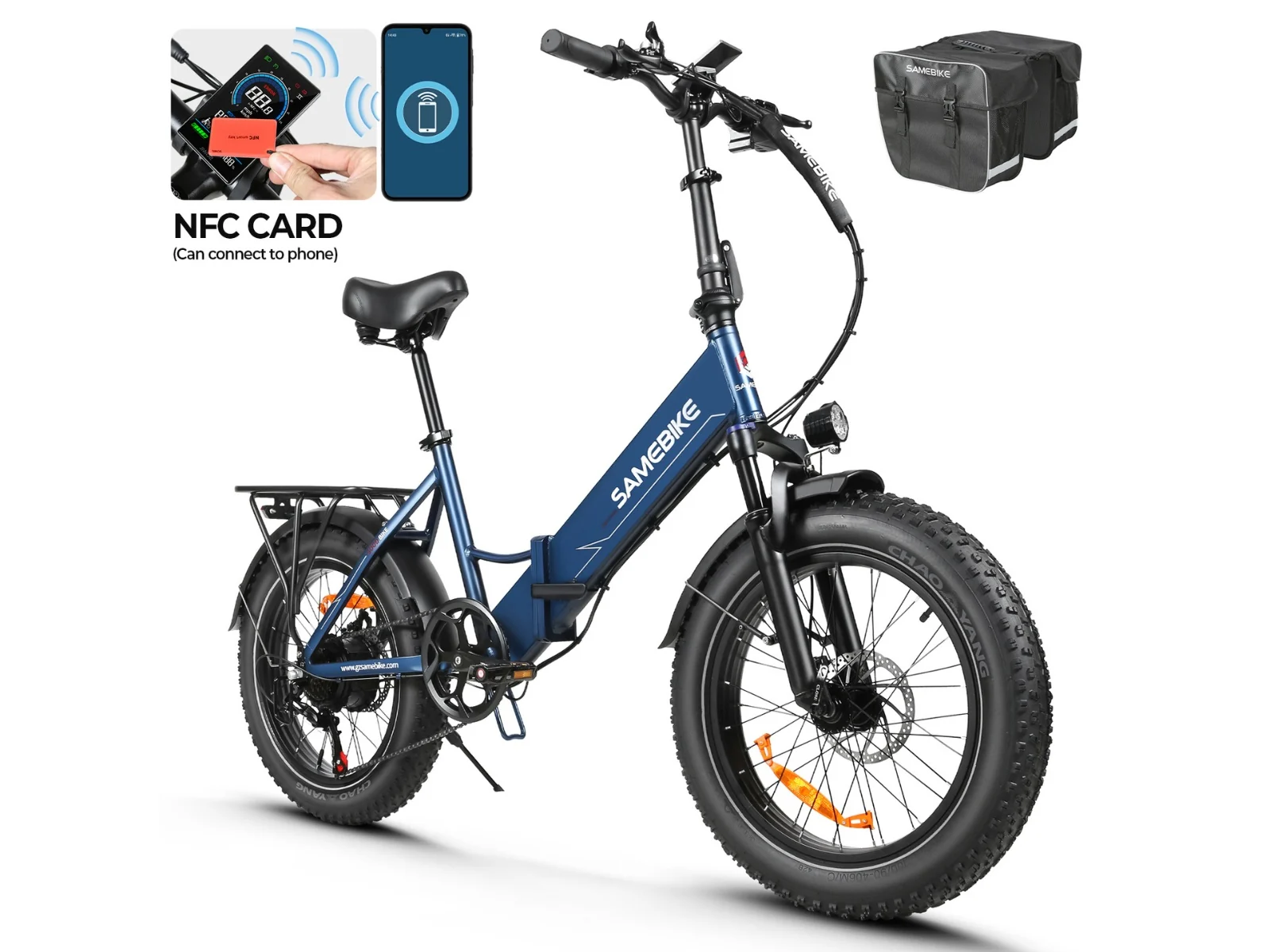 SAMEBIKE LOTDM200-II i Mørkeblå