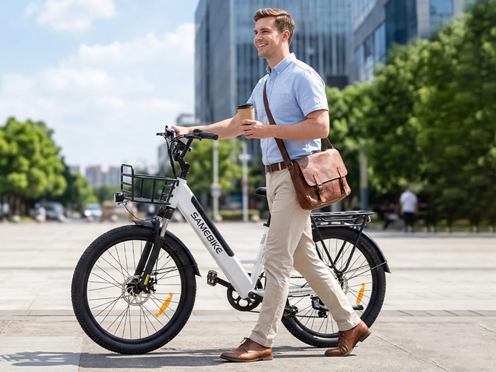 SAMEBIKE RS-A01 Plus på tur