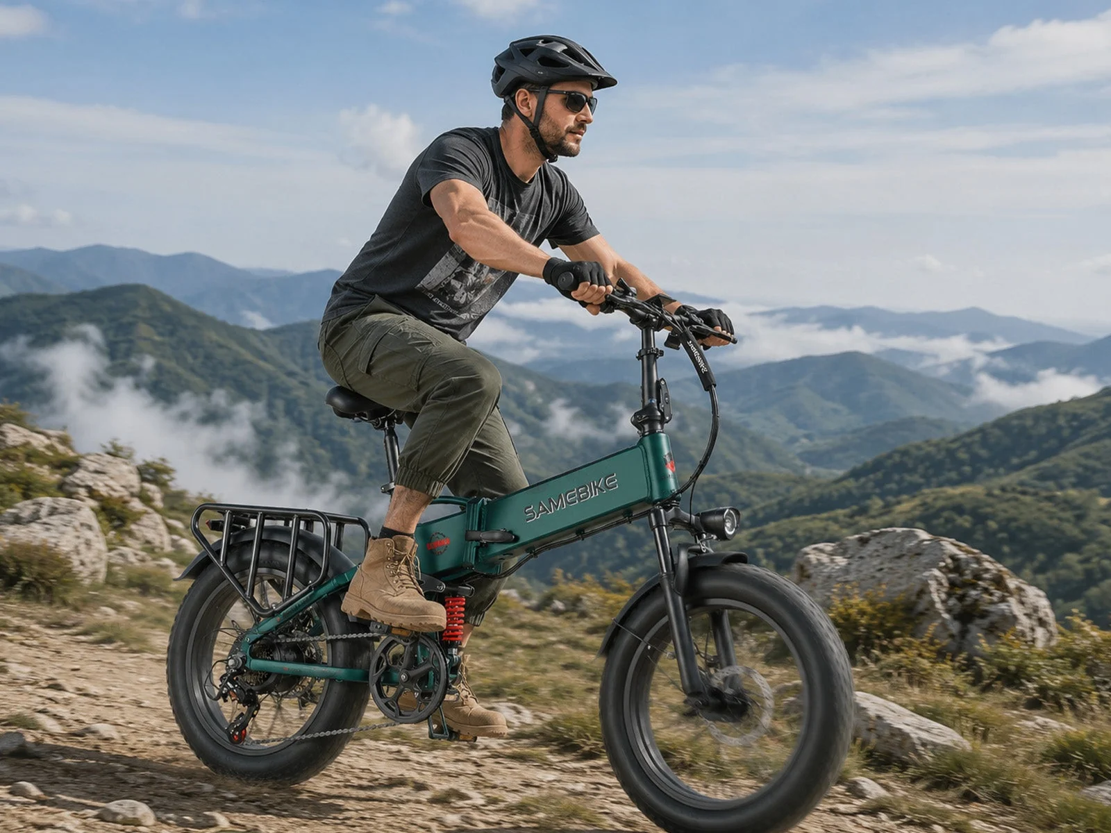 SAMEBIKE RS-A02 Pro på tur